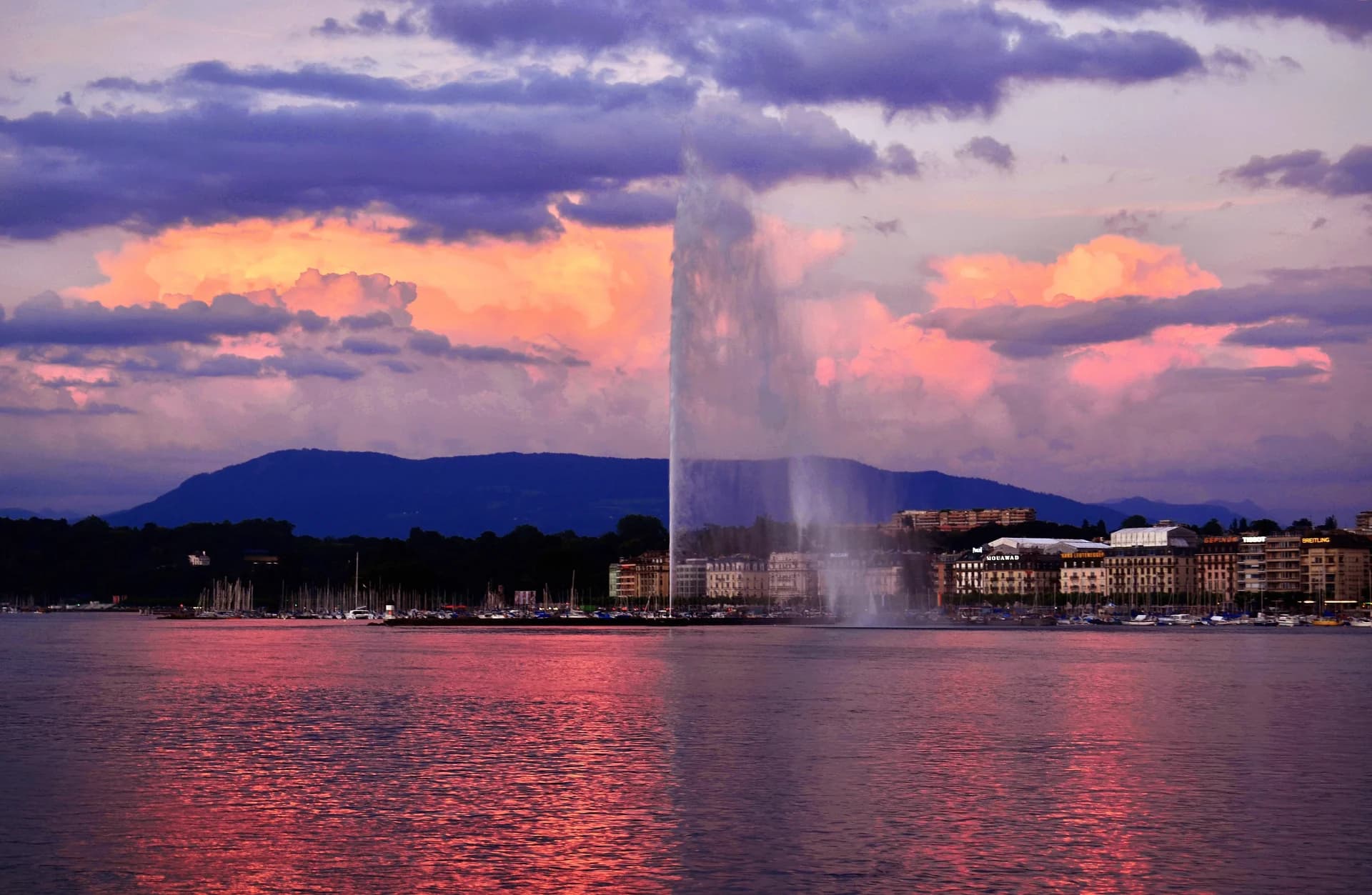 Genève et le lac Léman